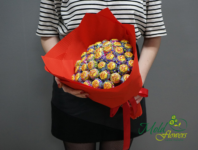 Sweet Bouquet with Chupa Chups 2 (custom order, 24 hours) photo